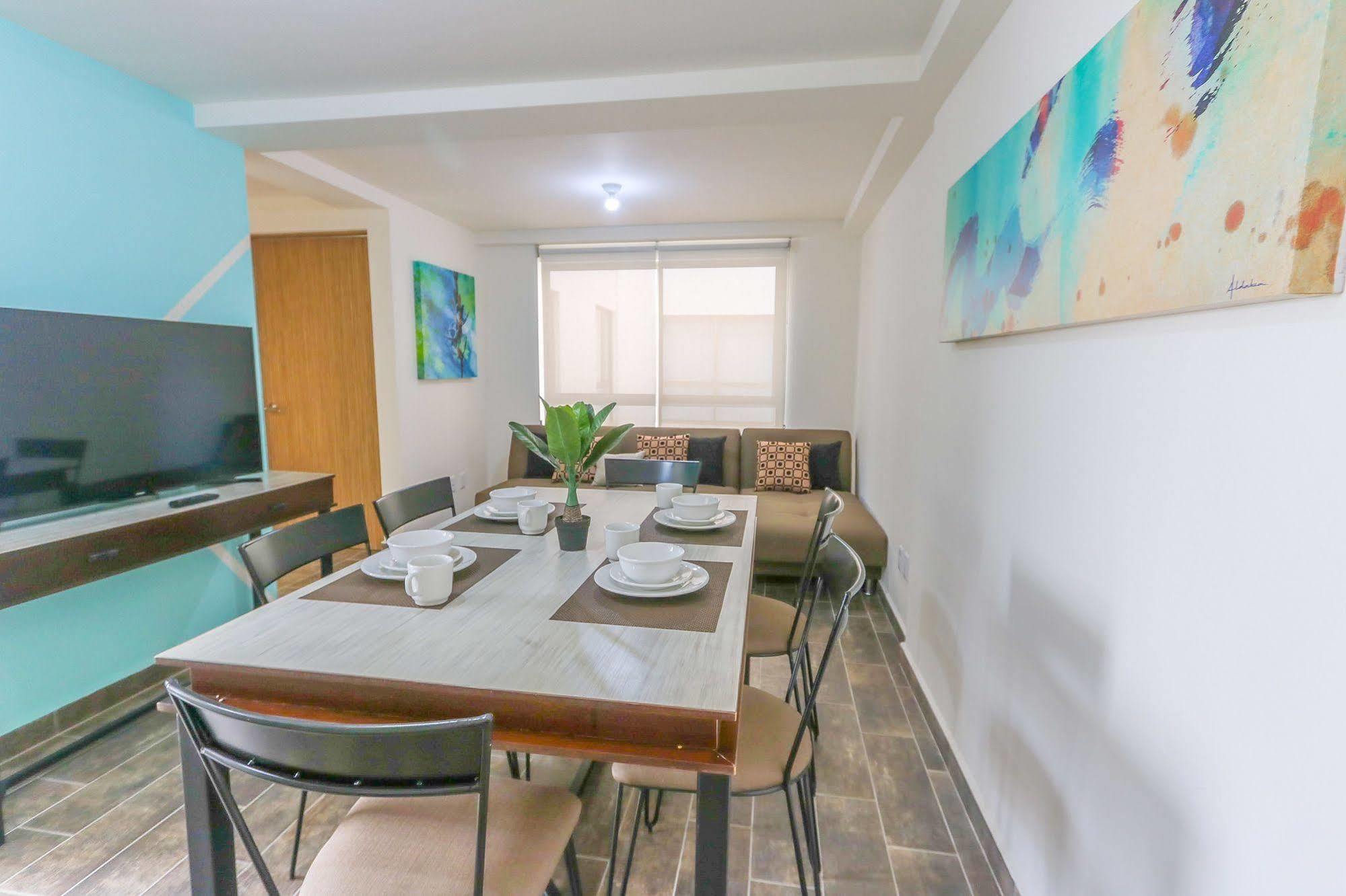 Homfor Viaducto Apartment Kota Meksiko Bagian luar foto