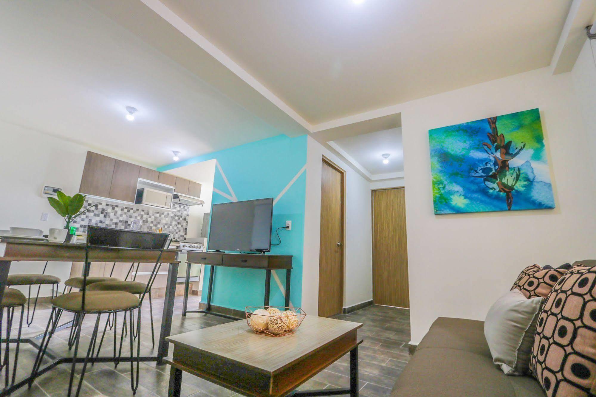 Homfor Viaducto Apartment Kota Meksiko Bagian luar foto